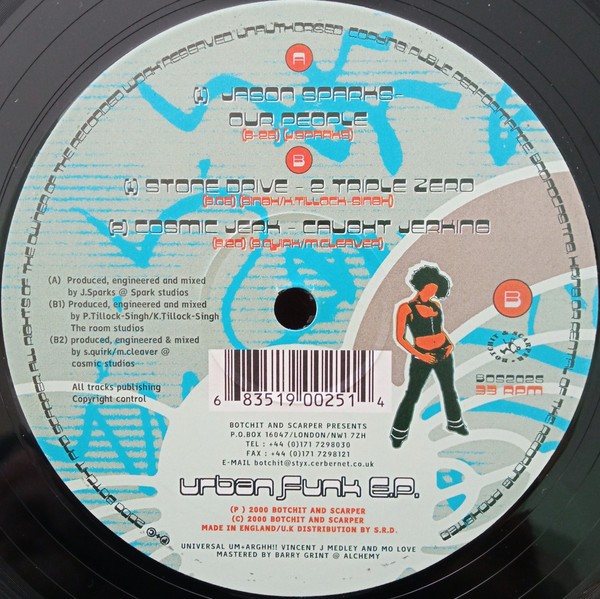 Urban Funk E.P. cover
