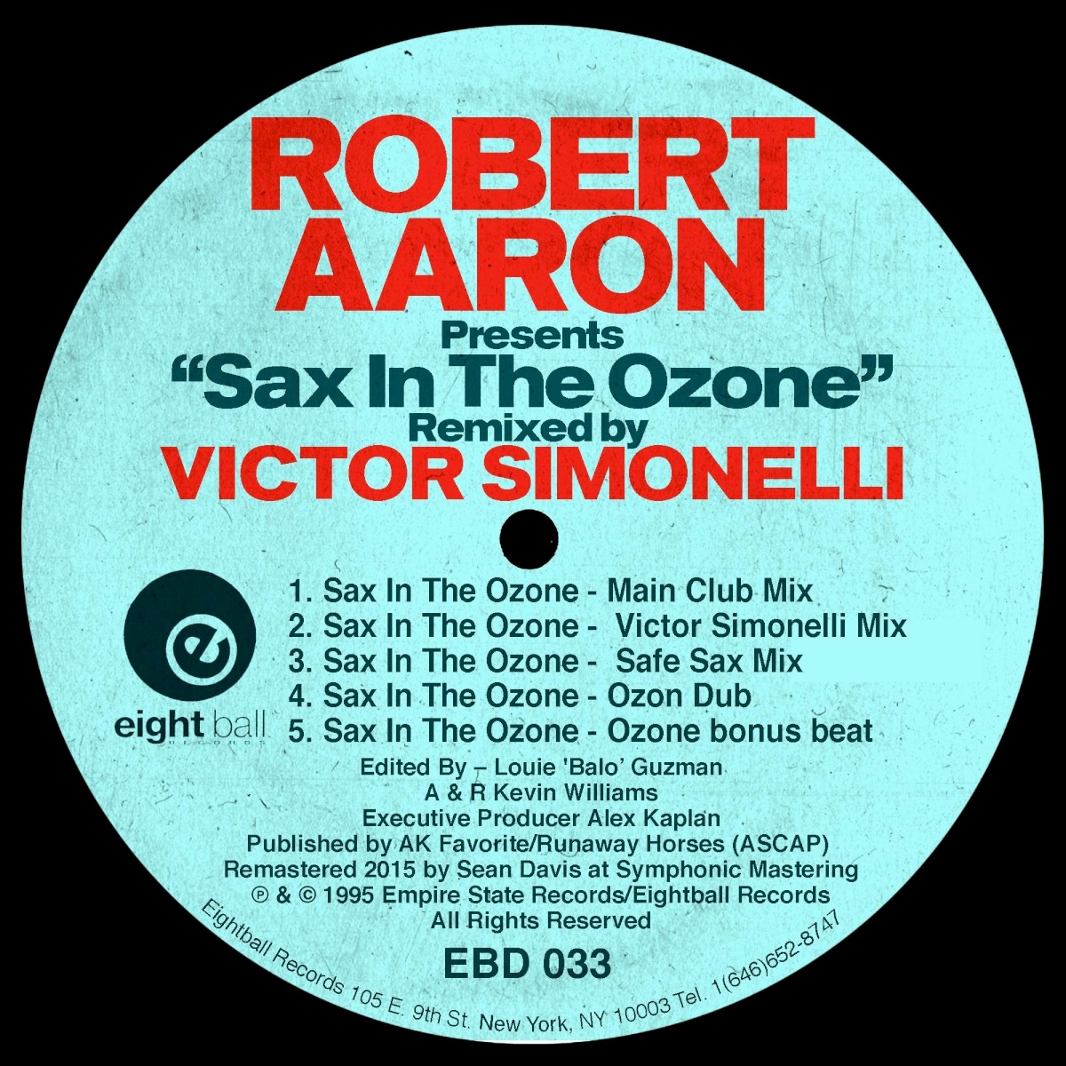 Sax In The Ozone cover