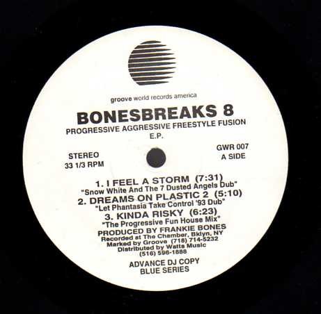 Bonesbreaks Volume 8 (Progressive Aggressive Freestyle Fusion EP) cover