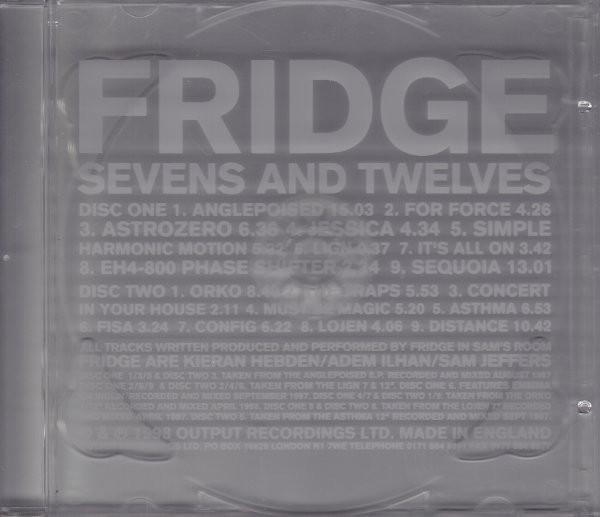 Sevens And Twelves cover
