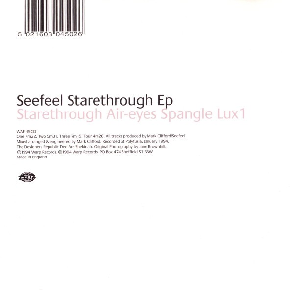 Starethrough Ep cover