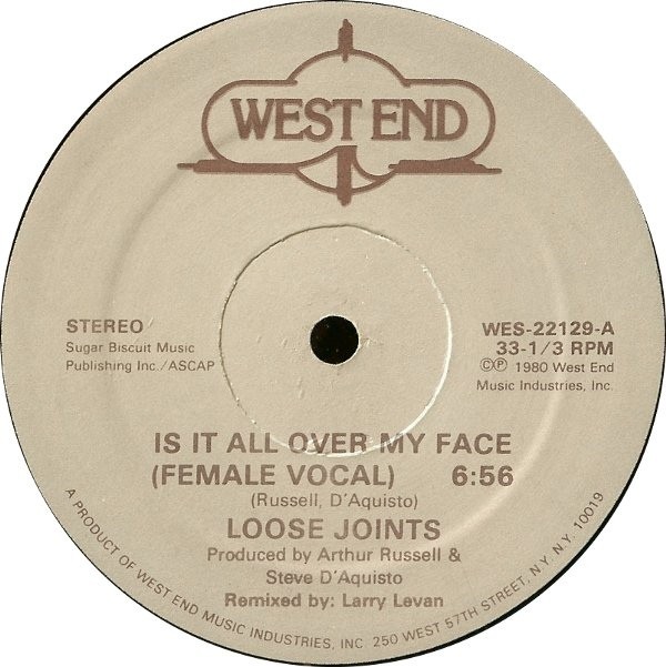 Is It All Over My Face cover