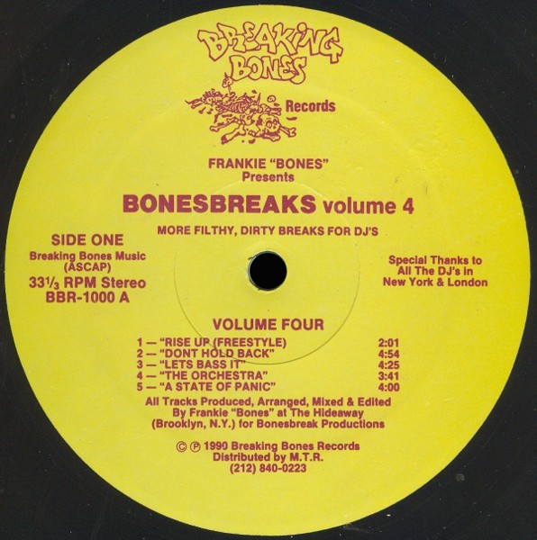 Volume 4 (More Filthy, Dirty Breaks For DJ's) cover