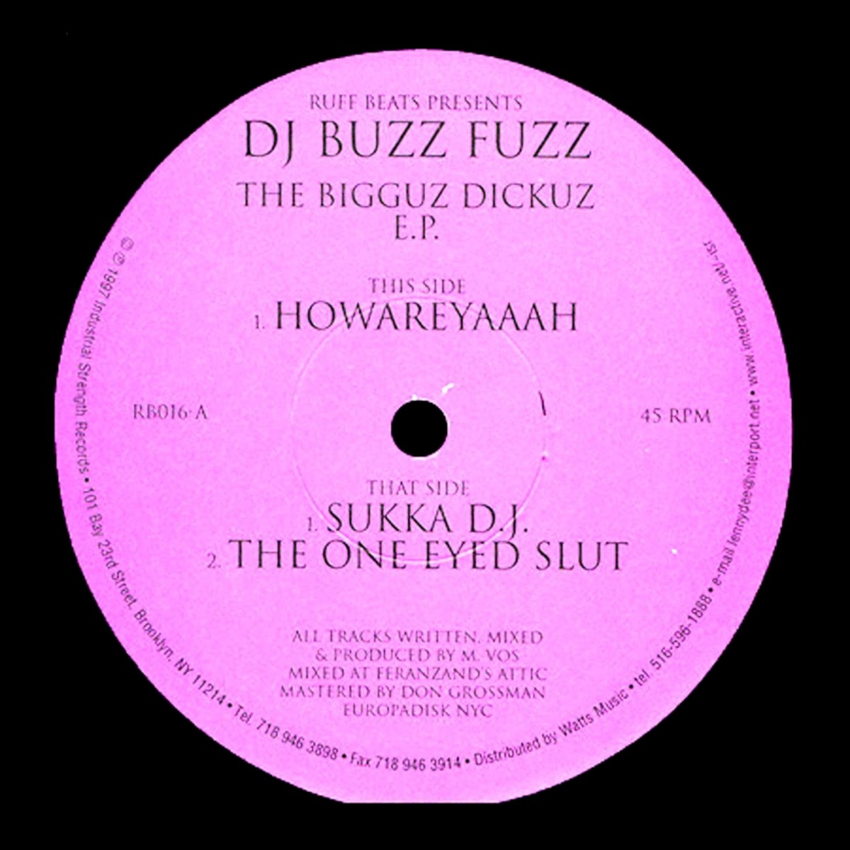 The Bigguz Dickuz E.P. cover