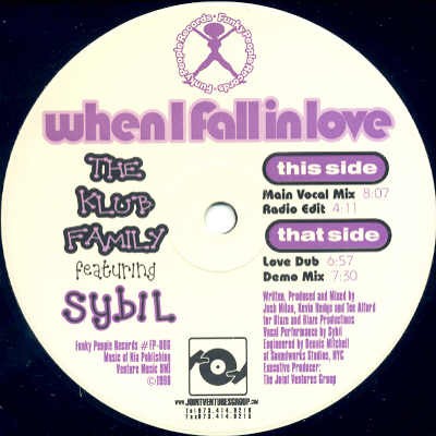 When I Fall In Love cover