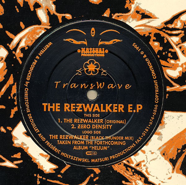 The Rezwalker E.P cover