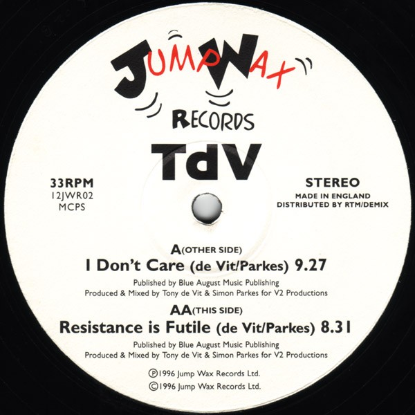 I Don't Care / Resistance Is Futile cover