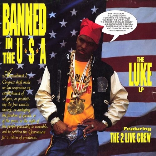 Banned In The U.S.A. - The Luke LP cover