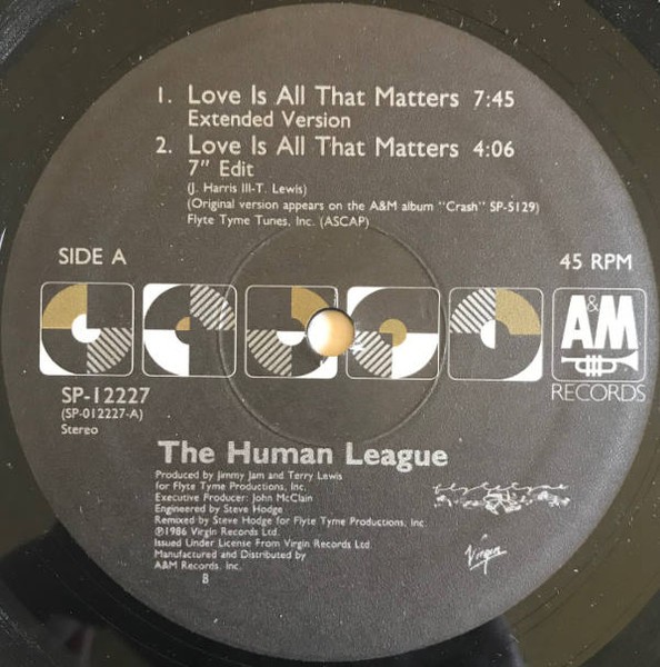 Love Is All That Matters cover