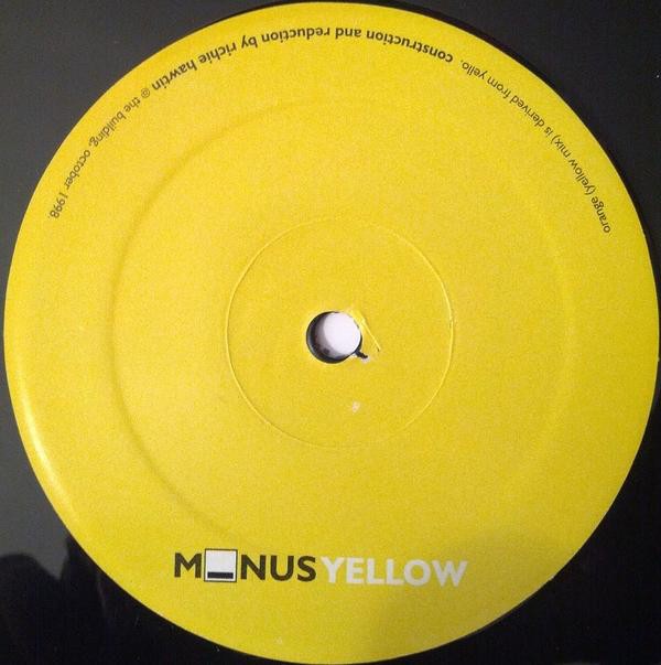 Minus Yellow cover