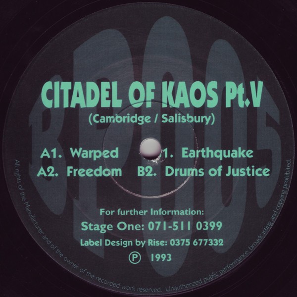 Pt. V cover