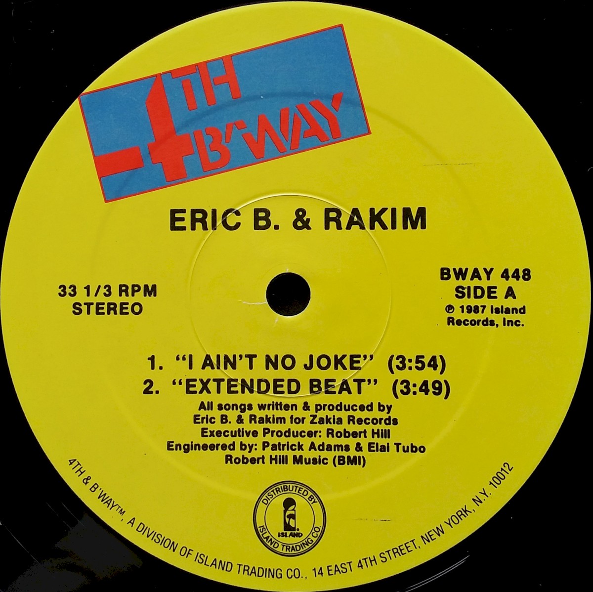 I Ain't No Joke cover