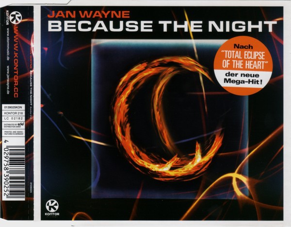 Because The Night cover