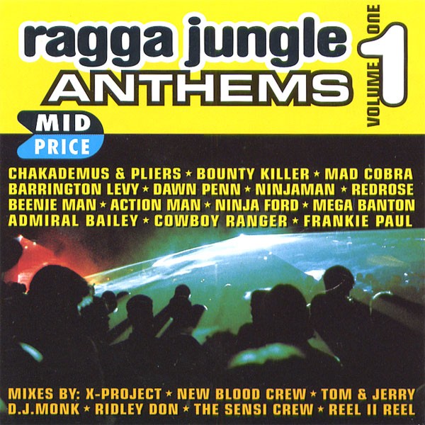 Ragga Jungle Anthems Volume 1 cover