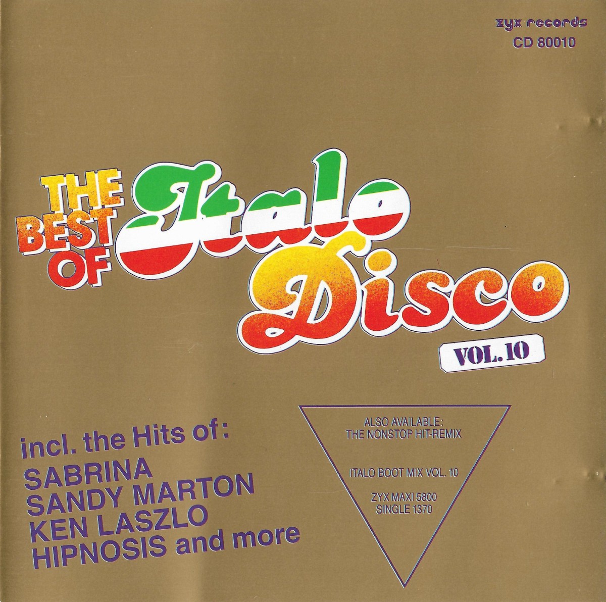 The Best Of Italo-Disco Vol. 10 cover