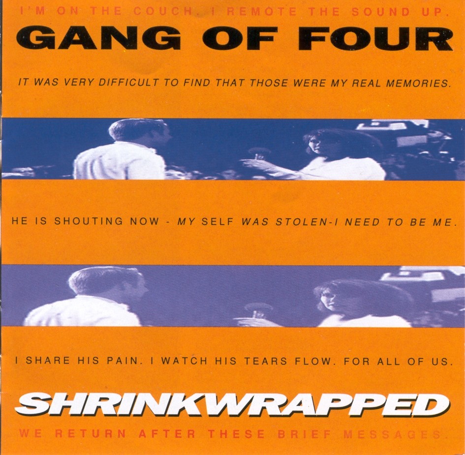 Shrinkwrapped cover
