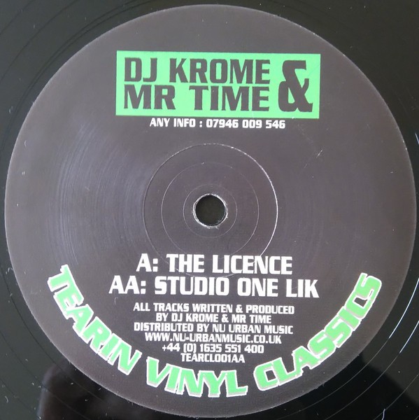 The Licence / Studio One Lik cover