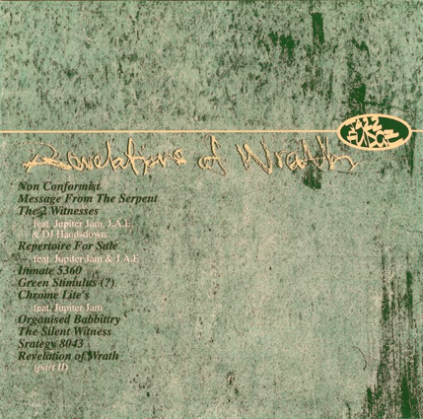 Revelations Of Wrath cover