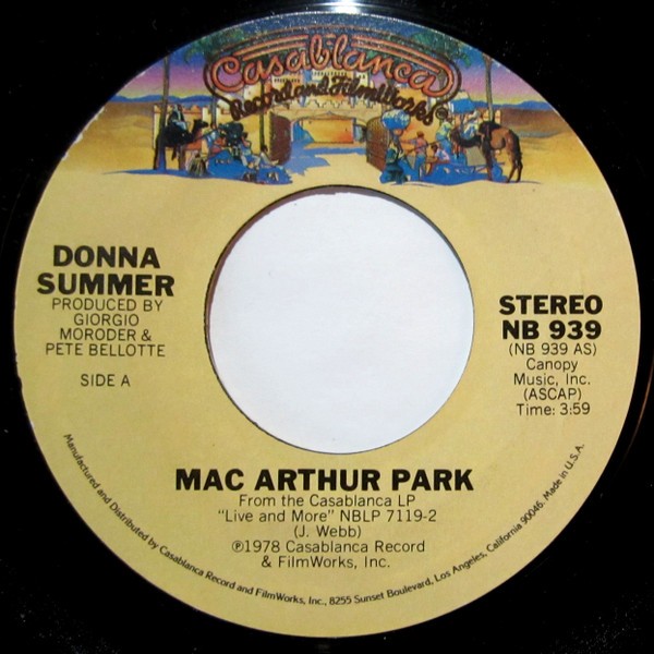 Mac Arthur Park / Once Upon A Time cover