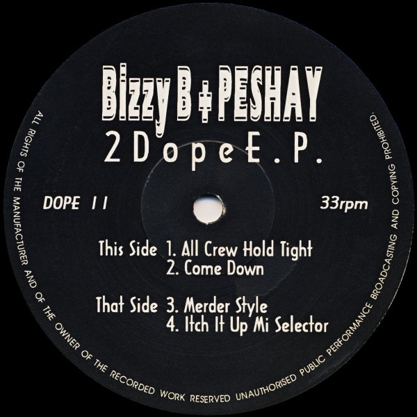 2 Dope E.P. cover