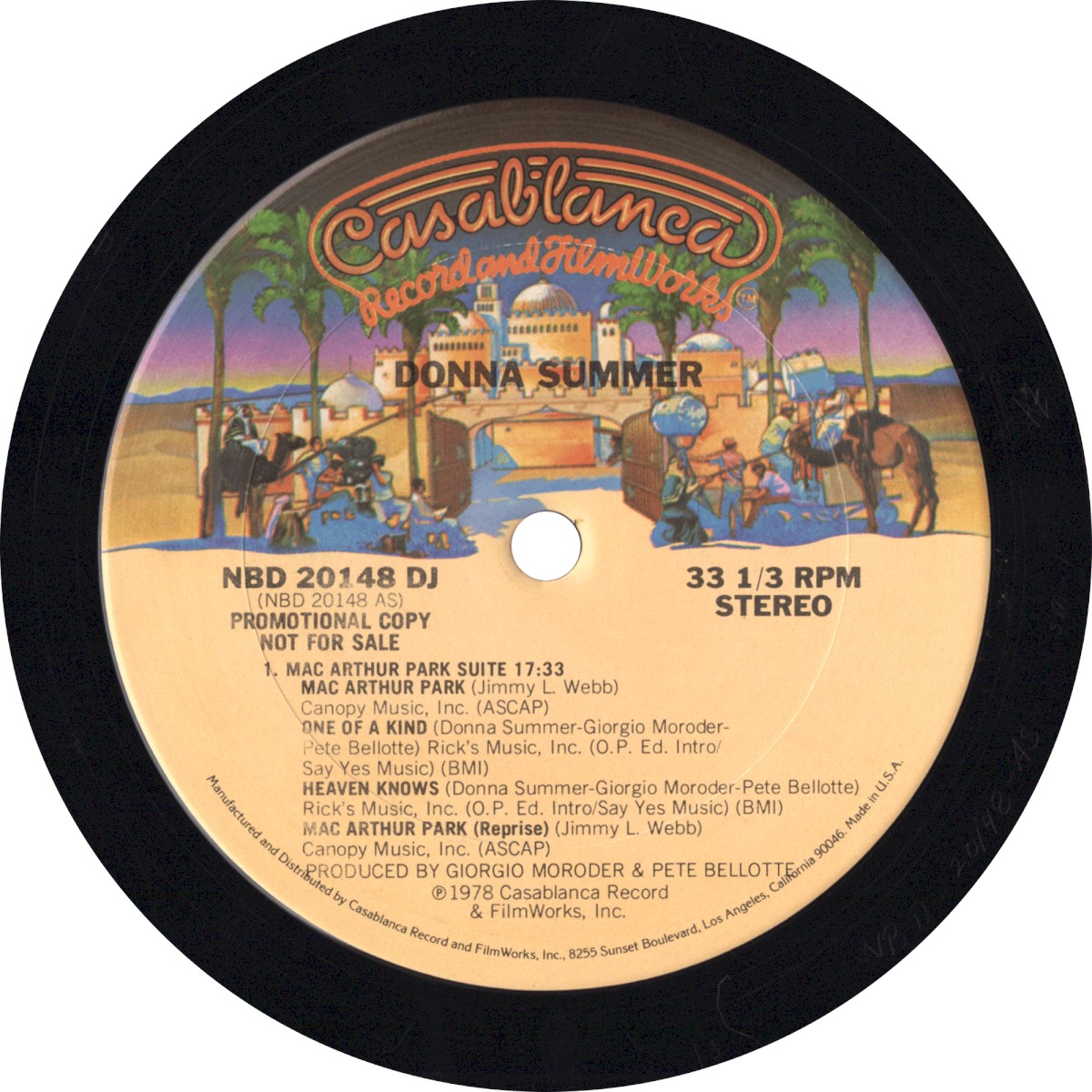 Mac Arthur Park Suite cover