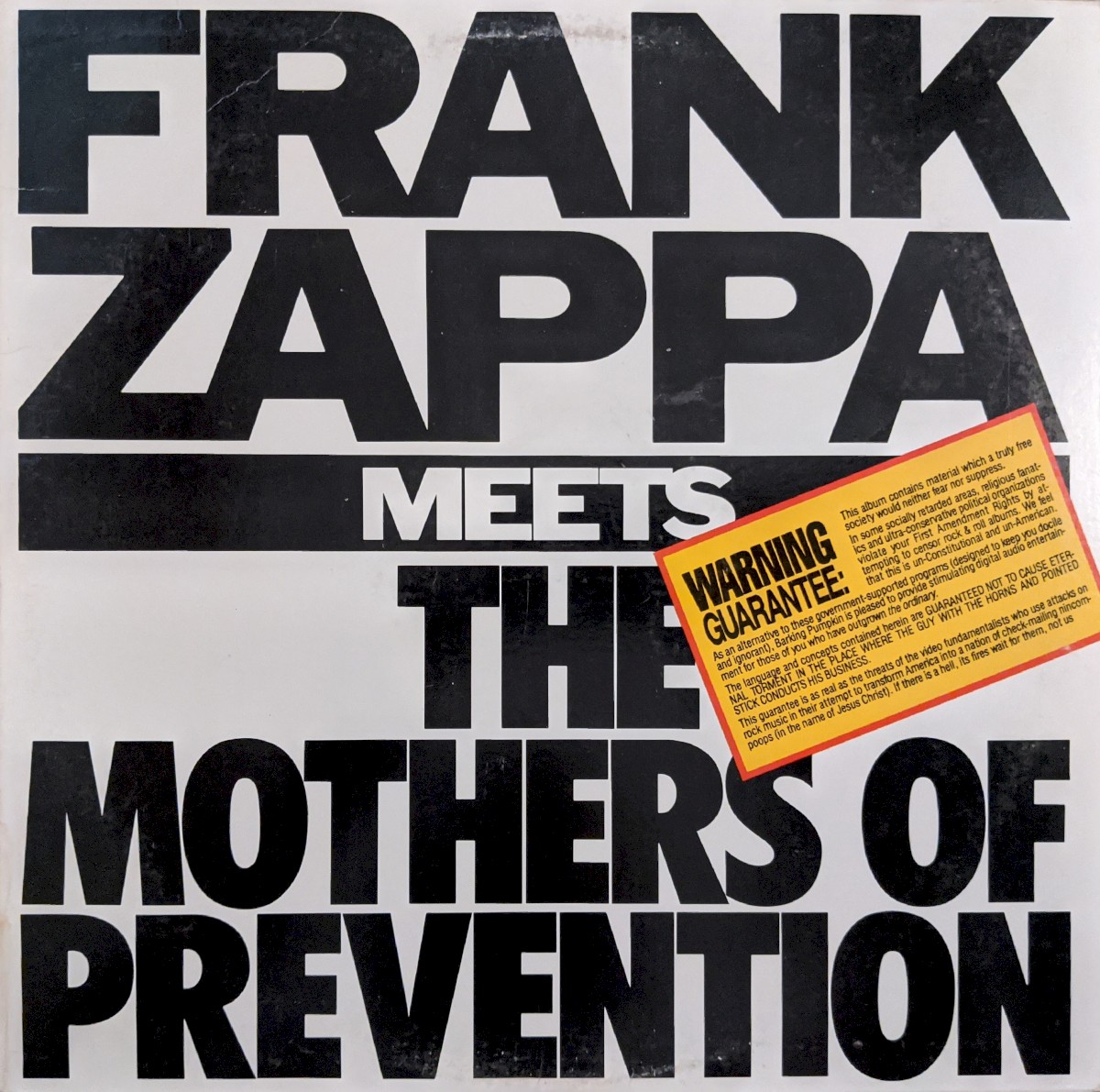 Frank Zappa Meets The Mothers Of Prevention cover