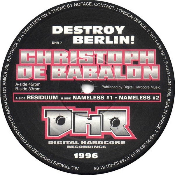 Destroy Berlin! cover