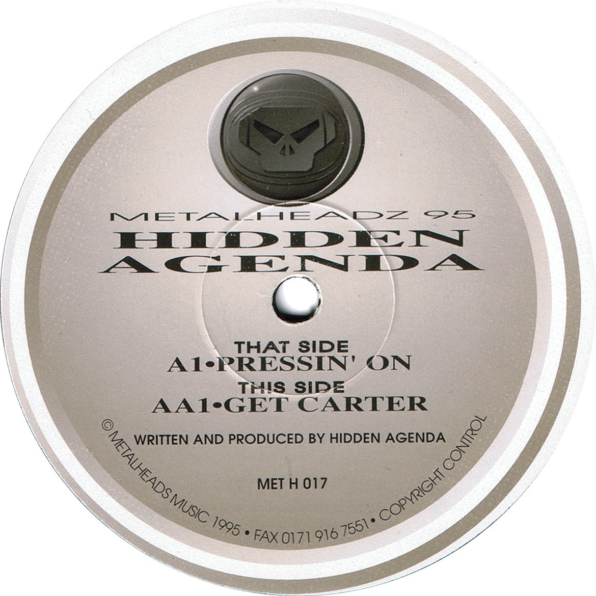 Pressin' On / Get Carter cover