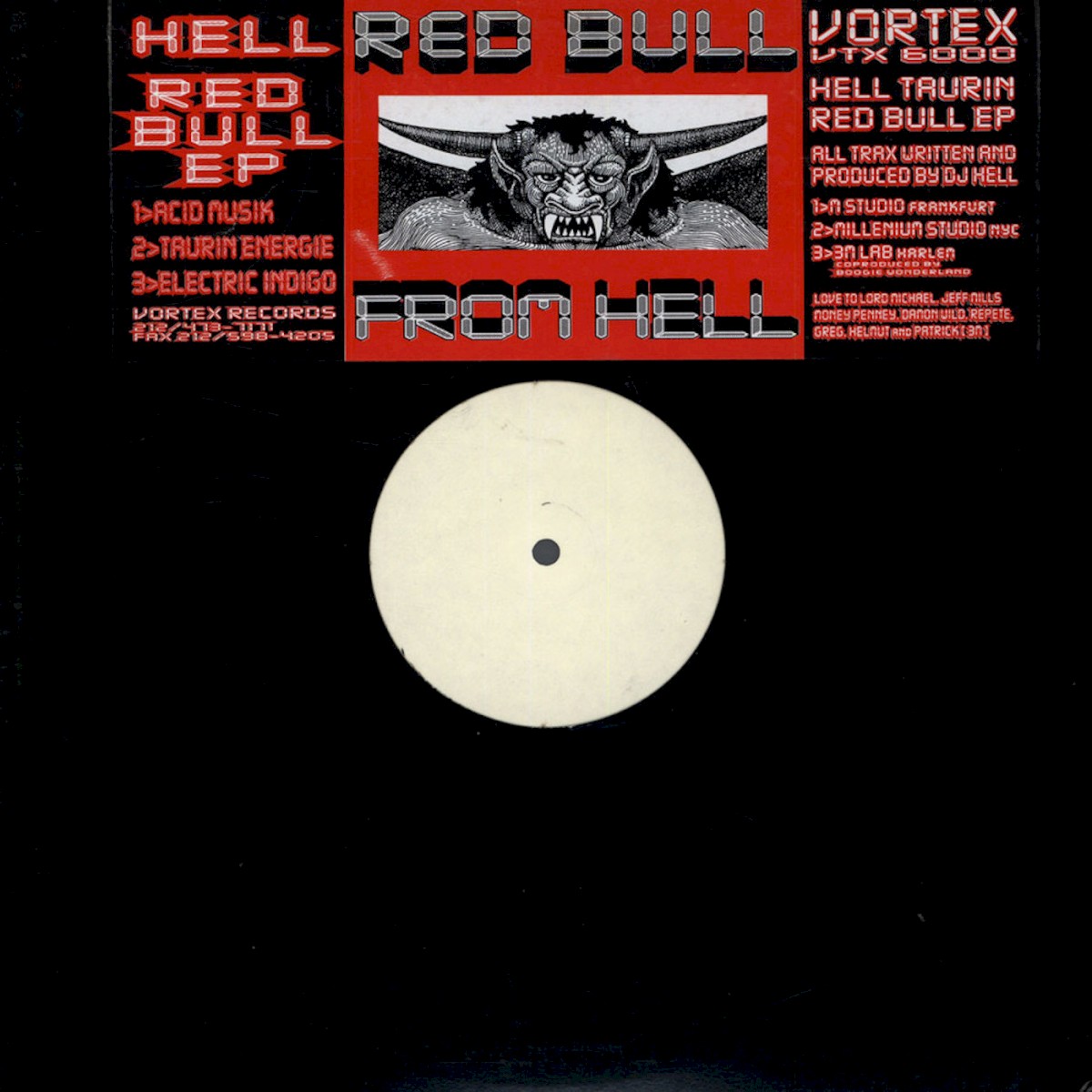 Red Bull From Hell EP cover