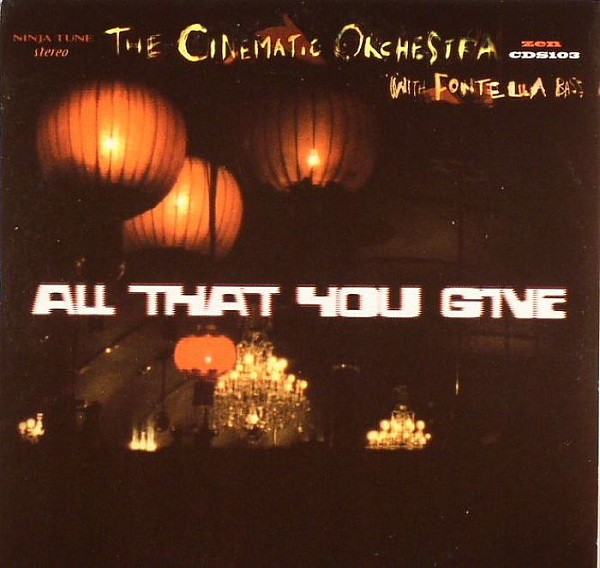 All That You Give cover