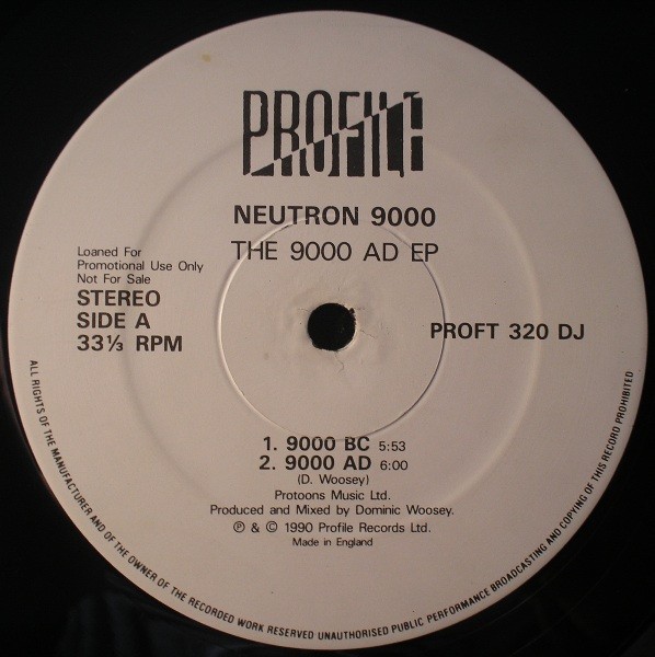 The 9000 AD EP cover