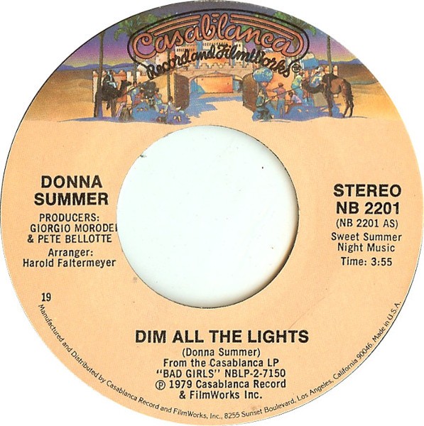 Dim All The Lights cover
