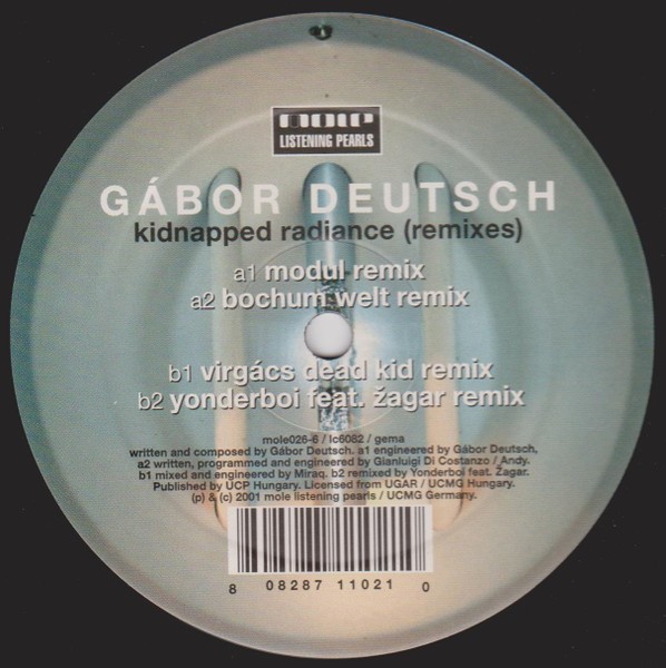 Kidnapped Radiance (Remixes) cover