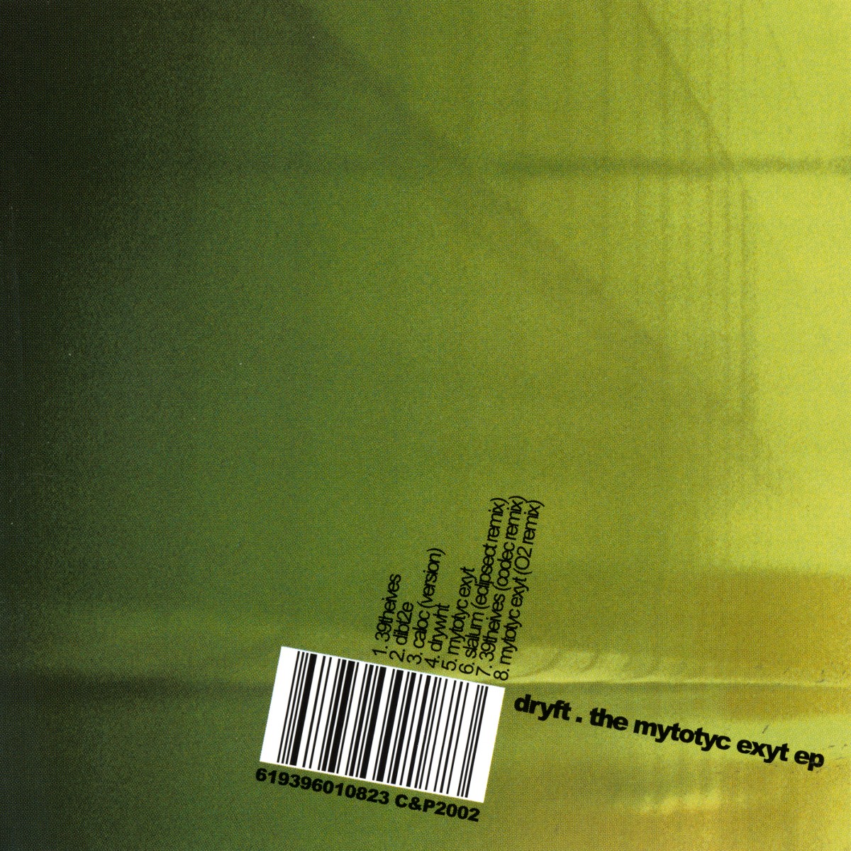 The Mytotyc Exyt EP cover