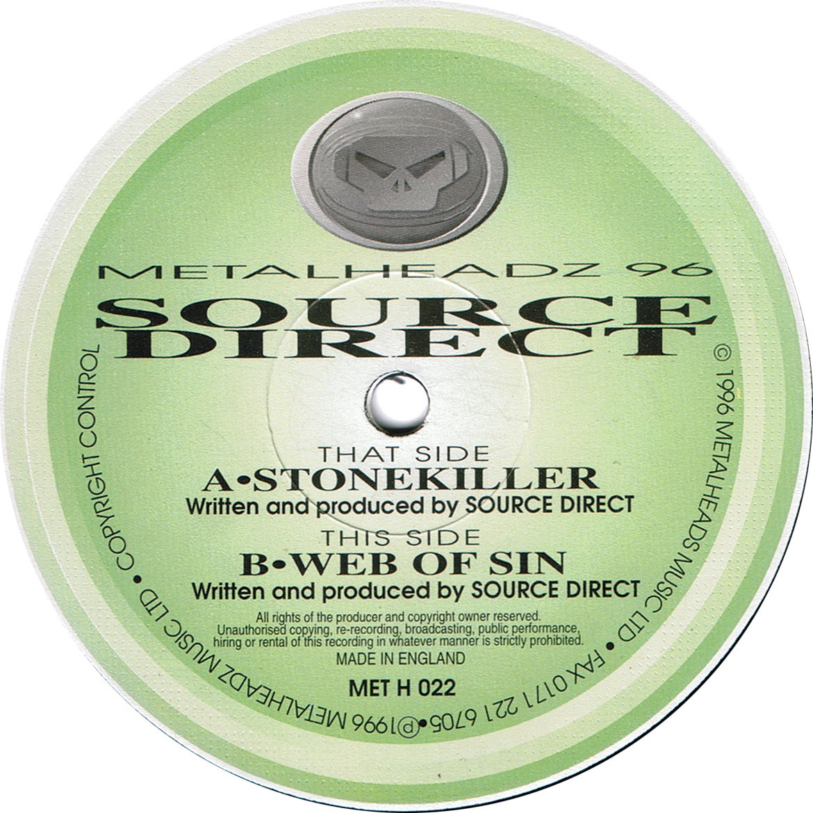 Stonekiller / Web Of Sin cover