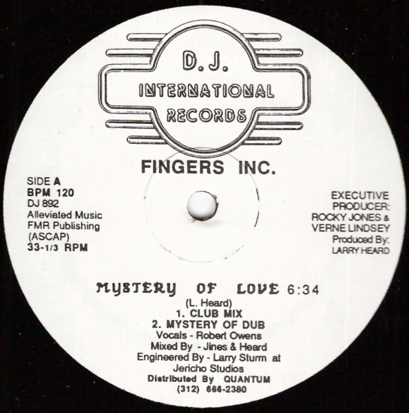 Mystery Of Love cover
