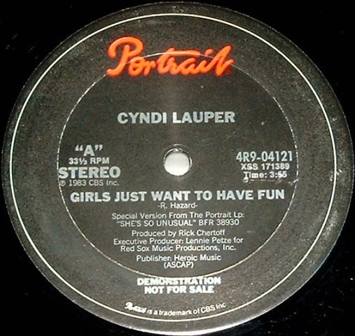 Girls Just Want To Have Fun cover