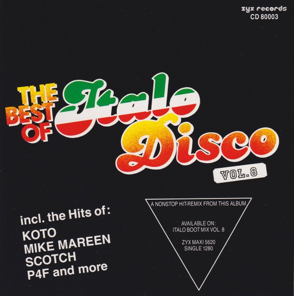 The Best Of Italo-Disco Vol. 8 cover