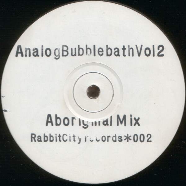 Analog Bubblebath Vol 2 cover