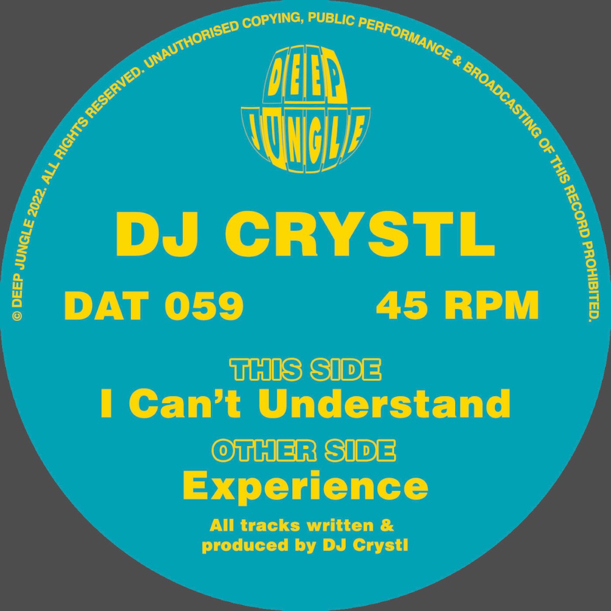 I Can't Understand / Experience cover