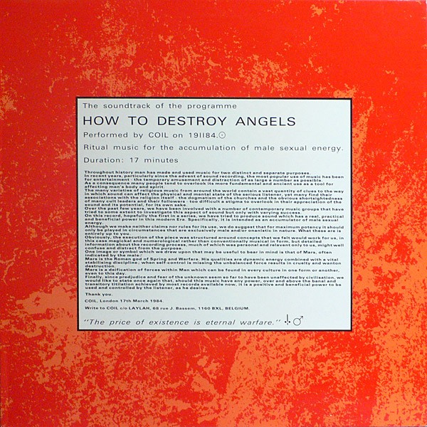 How To Destroy Angels cover
