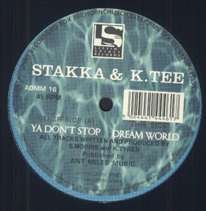 Ya Don't Stop / Dream World cover