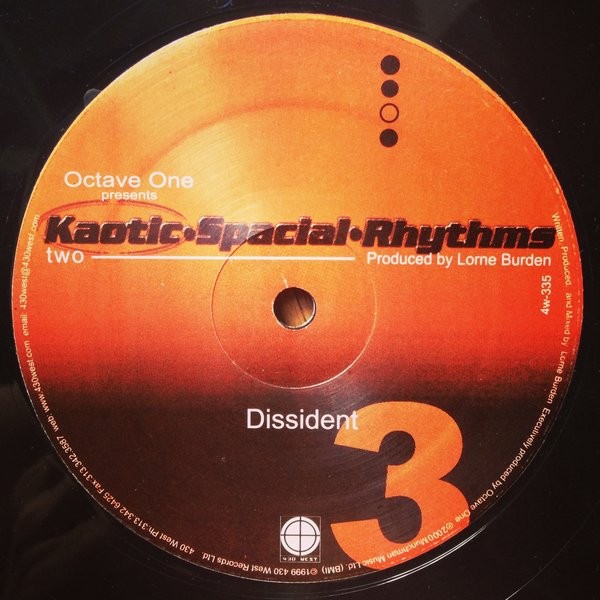 Kaotic Spacial Rhythms Two - Dissident cover