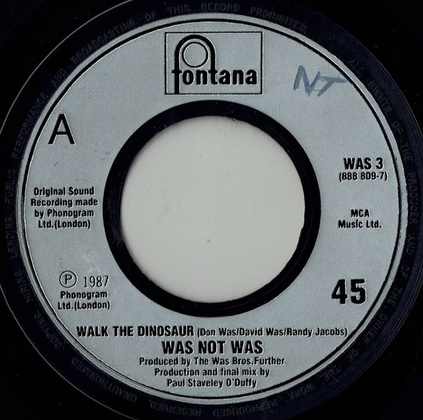 Walk The Dinosaur cover