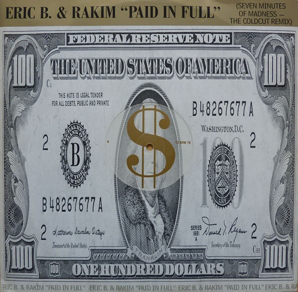 Paid In Full (Seven Minutes Of Madness - The Coldcut Remix) cover