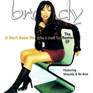 U Don't Know Me (Like You Used To) cover