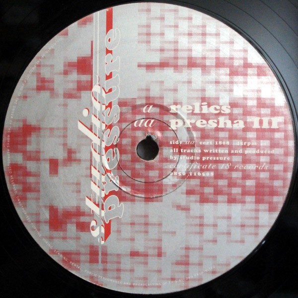 Relics / Presha III cover