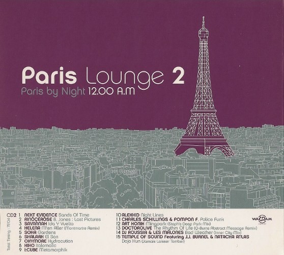 Paris Lounge 2 cover