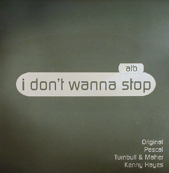 I Don't Wanna Stop cover