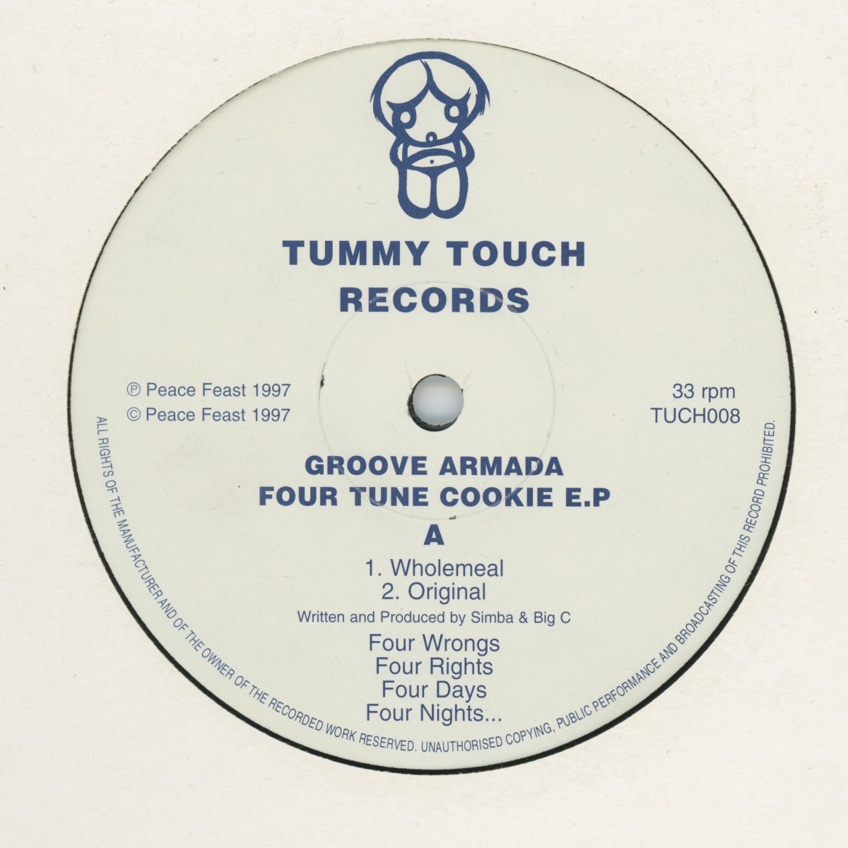 Four Tune Cookie E.P cover